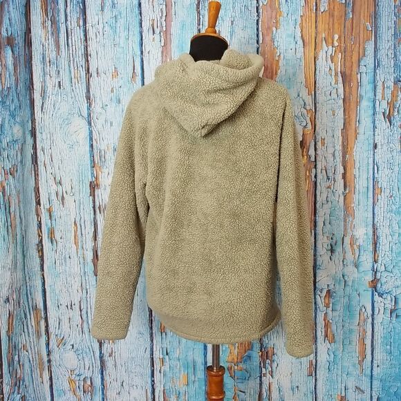 VICTORIA Secret PINK Sherpa teddy 1/2 zip pullover - Picture 8 of 11